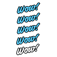 Doughnuts Wow Sticker by Jim Buddy