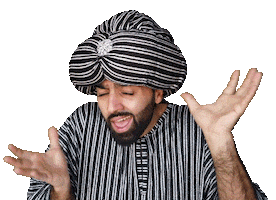 Idiot What Sticker by The Sultan