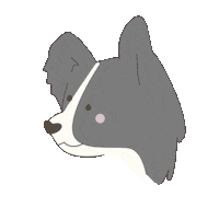 Papillon Dog Sticker by HIKOCO