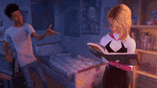 Miles Morales Marvel GIF by Sony Pictures Animation