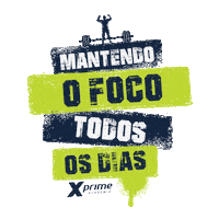 Fitness Hoje Tem Sticker by Xprime Academia