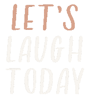 Laugh Sticker by The Blooming Nest