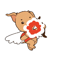 Dog Love Sticker by Shopee Brasil