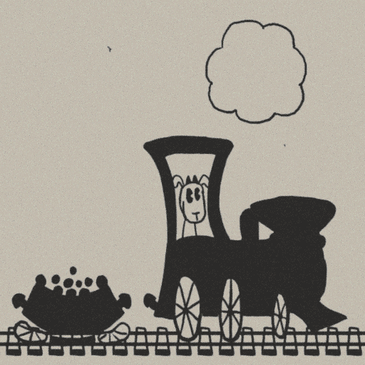 black and white animation GIF by aap