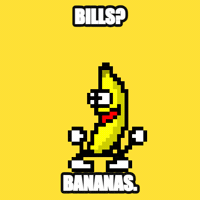 No Worries Banana GIF by Trym Stene
