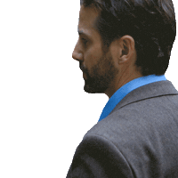 Suspicious Glance Back Sticker by NETFLIX