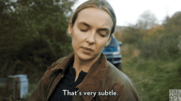 killing eve subltle GIF by BBC America