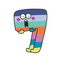 7 Sticker