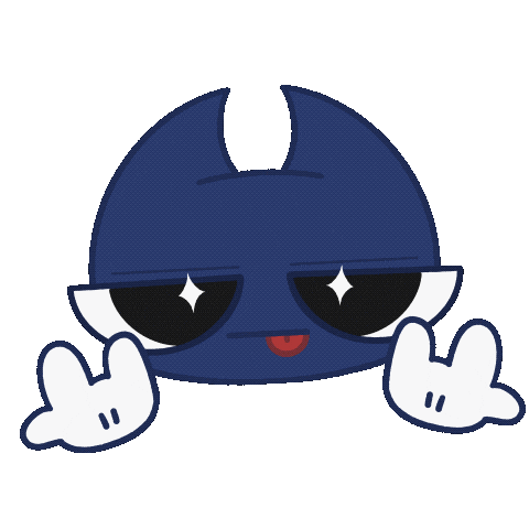 Mascot Blues Sticker