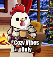 Winter Fireplace GIF by Zorooster