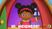 Good Morning Hello GIF by PBS KIDS