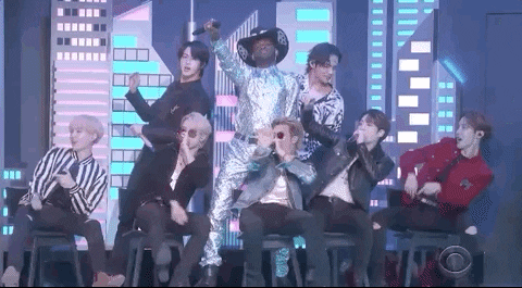Bts GIF by Recording Academy / GRAMMYs