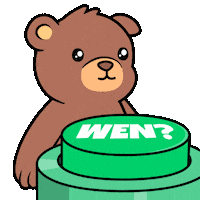 Hurry Up Waiting Sticker by BEARISH