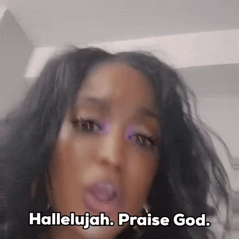 iamcatali iamcatali hallelujah praise god GIF