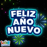 New Year Fireworks GIF by Lucas and Friends by RV AppStudios