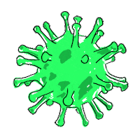 Disease Sticker by carolina.ibanez