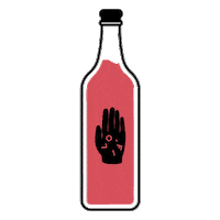 High Five Record Player Sticker by Lo-Fi Aperitifs