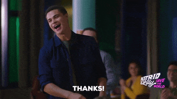 Thanks Tate GIF by Astrid and Lilly Save The World