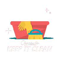 CleanipediaSA home house cleaning spring clean Sticker