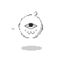 bomb albino Sticker