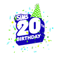 Celebrate Birthday Party Sticker by The Sims