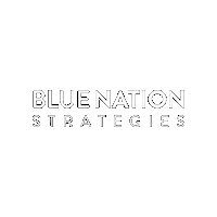 bluenation blue nation blue nation strategies Sticker