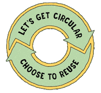 Choosetoreuse Sticker by Garage Sale Trail