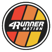 trail4r toyota 4runner 4runnernation trail4r Sticker