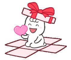 Happy Birthday Gift Sticker by moonyjp