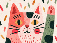 Cat Wow GIF by Clemens Posch