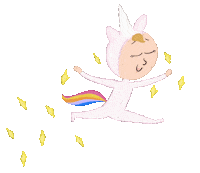 Unicorn Cute Gifs Sticker