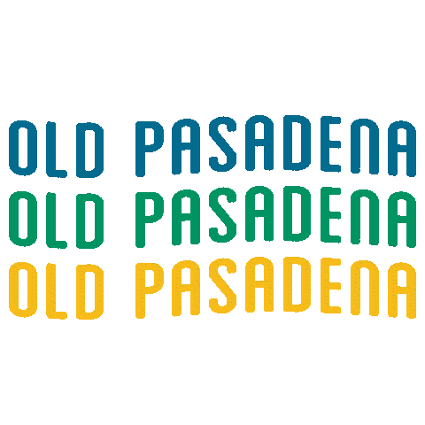 Los Angeles Love Sticker by Old Pasadena