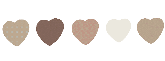 In Love Hearts Sticker