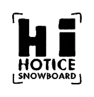 hoticesnowboard hotice hot ice snowboard Sticker
