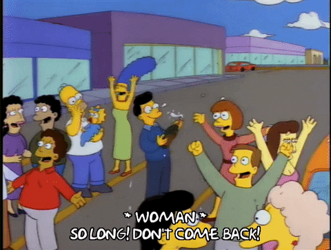 happy homer simpson GIF