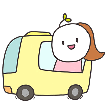 saessak_official giphyupload teacher bus childhood Sticker