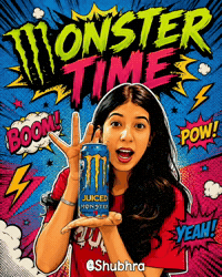 Energy Drink Rainbow GIF