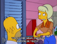 Talking Season 3 GIF by The Simpsons