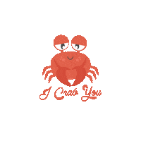 DENRAgos love animals red i love you Sticker