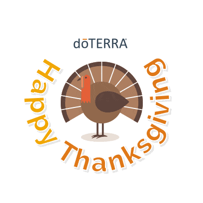 Thanksgiving Turkey Sticker by doTERRA Essential Oils