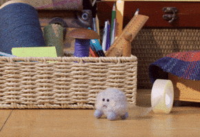 Scared Help Me GIF by Tweedy & Fluff