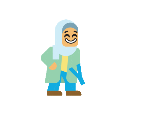 muslim yes Sticker by 5Pillars Game