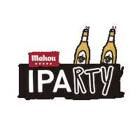 Party Chilling Sticker by Mahou