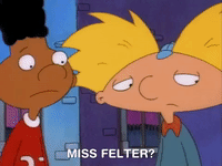 hey arnold nick splat GIF