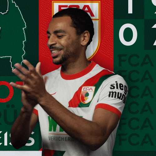 Football Applause GIF by FC Augsburg 1907
