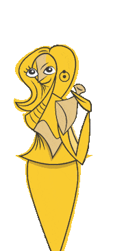 DinnerTableDebates character cardgame dtd annimation Sticker