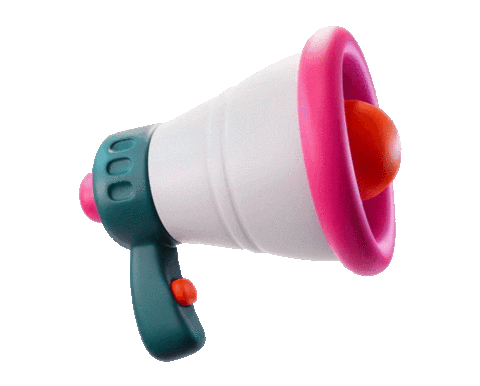 Megafone Sticker by Doo Marketing