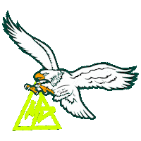 Philadelphia Eagles Sticker by Mendid