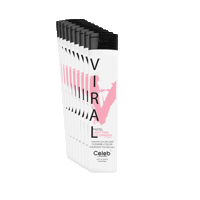 Pink Hair Sticker by Celeb Luxury