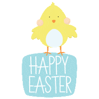 Easter Eggs Bunny Sticker
